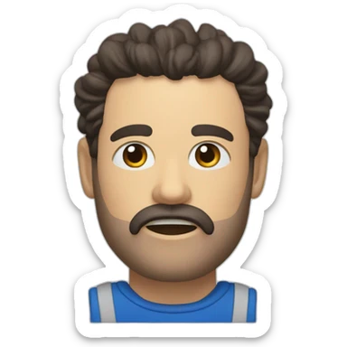 pez ídolo moro (Zanclus cornutus) sticker