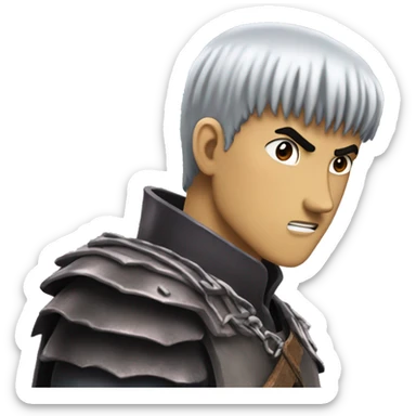 Guts from berserk sticker