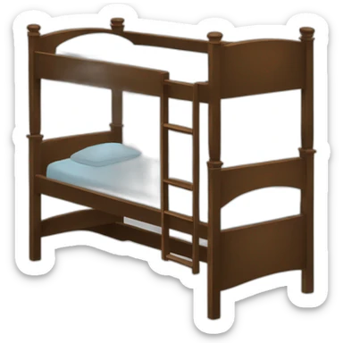 Bunk bed sticker