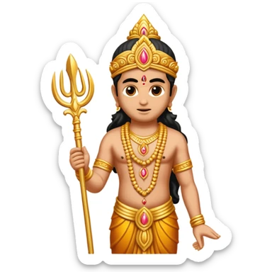 Lord murugan weapon sticker