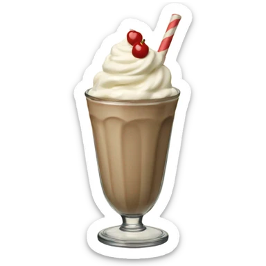 Milkshake vintage  sticker