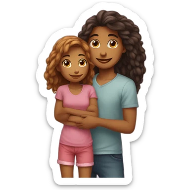 Gars amour avec fille  sticker