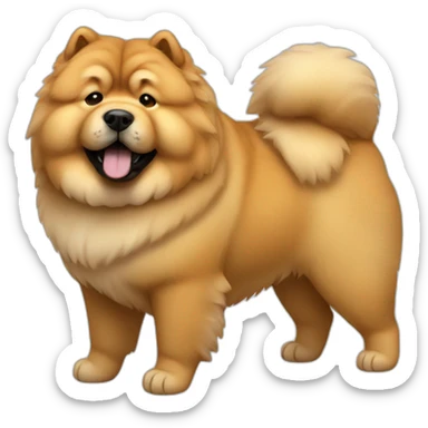 chow chow sticker