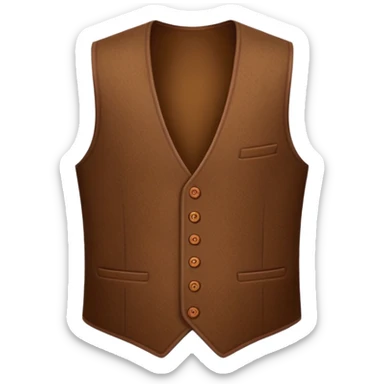 waistcoat sticker