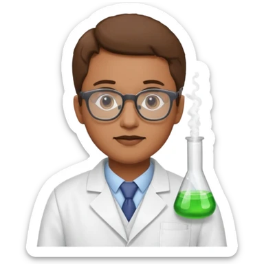 Show me a theoretical chemist sticker