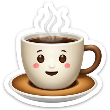 plataforma online marketing de café ARUA sticker