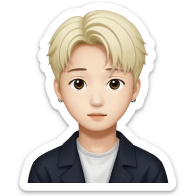Hwang Hyunjin from stray kids sticker