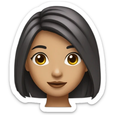 Poupette kenza sticker