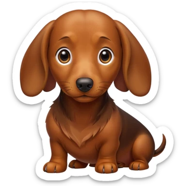 dashund sticker