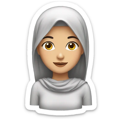 Iranian girl sticker