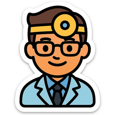an eye doctor emoji sticker