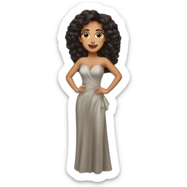 donne une imogide de mayara hamdi sticker