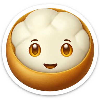 Mozzarella cheese balls sticker