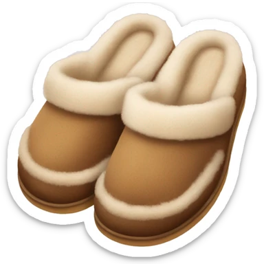 UGG slippers  sticker