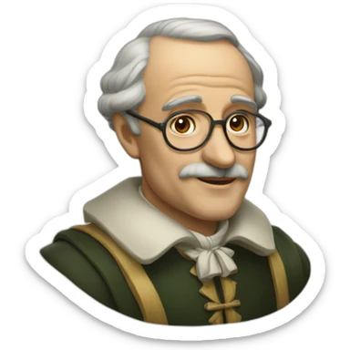 Poul allemande sticker