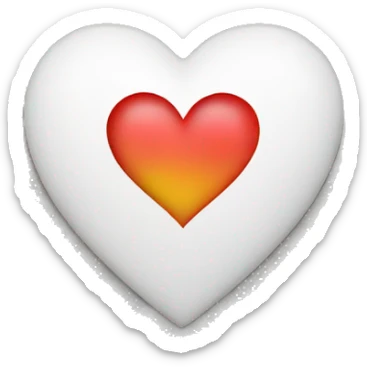 the letters “thank you” in a heart sticker