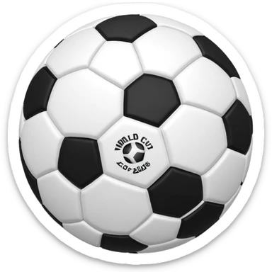 2026 world cup 3d football png sticker
