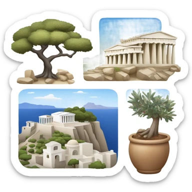 Greece movie sticker