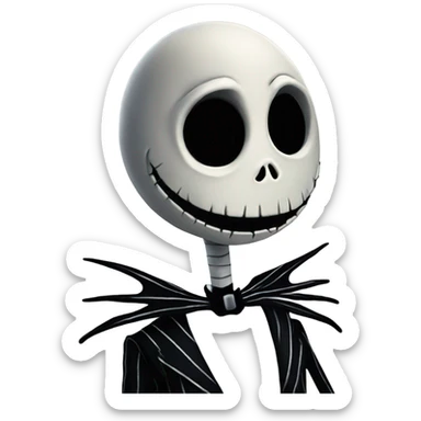 Jack skellington  sticker
