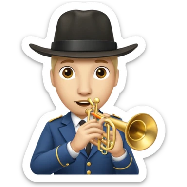 horse Musician sticker