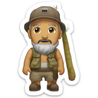 Camaron dea isla sticker