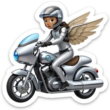 motor fly with people sticker