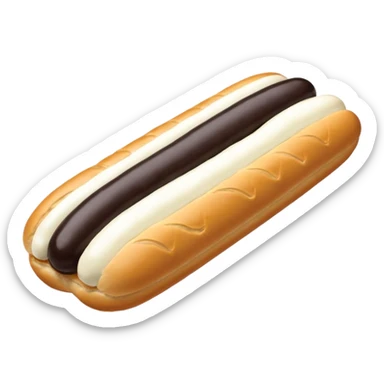 Éclair de tonnerre noir et blanc avec des traits fins sticker