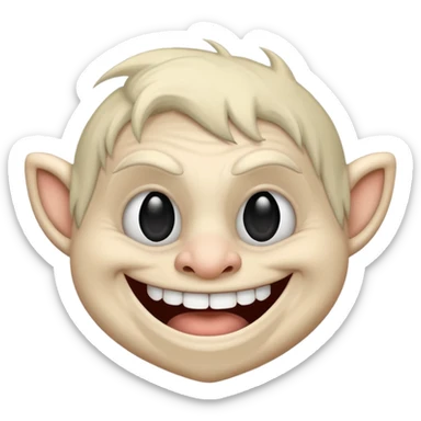 Troll face sticker