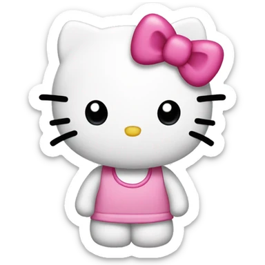 Hello kitty sticker