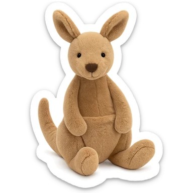 Wallaby Jellycat plush  sticker