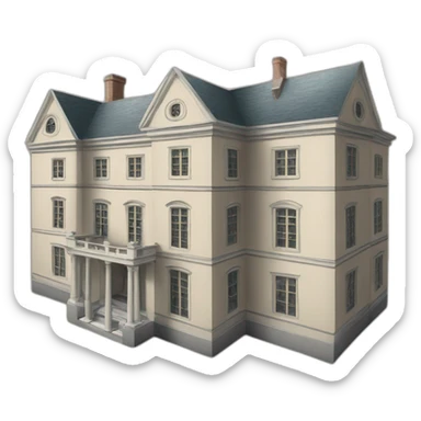 A historic manor palace  sticker
