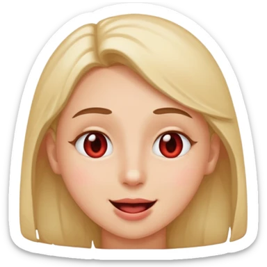 someone who is very happy with heart eyes and saliva drooling from his mouth sticker