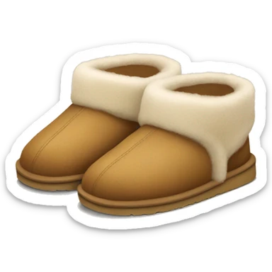 UGG slippers  sticker