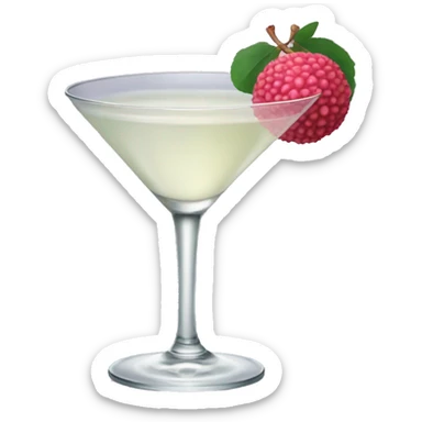 Lychee martini  sticker