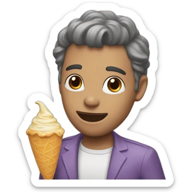 Pop corne pastel sticker