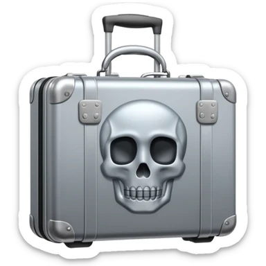 Suitcase Scan X ray sticker