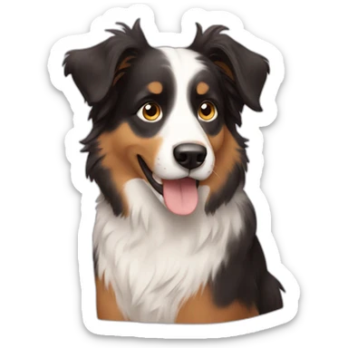 Australian sheperd sticker