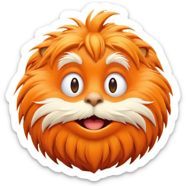 The lorax sticker