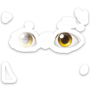 mysterious smirk  sticker