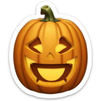 Carve the pumpkin sticker
