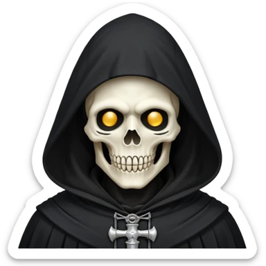 Grim Reaper gothic  sticker