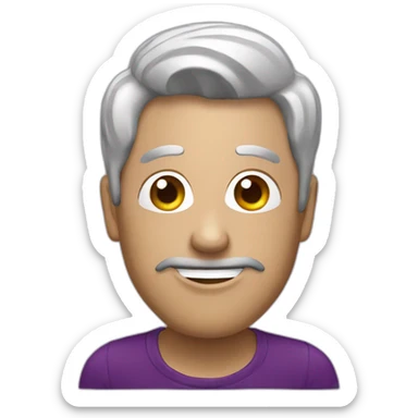 selfie aubergine sticker