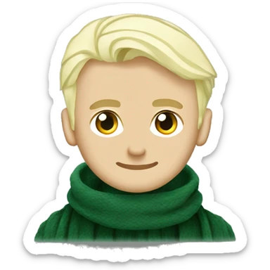 Draco malfoy scarf sticker