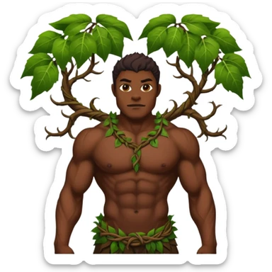 PHILIPPINE MYTHICAL CREATURE UGLY TREE GIANT MAN BUT MASCULINE AND HUNK sticker
