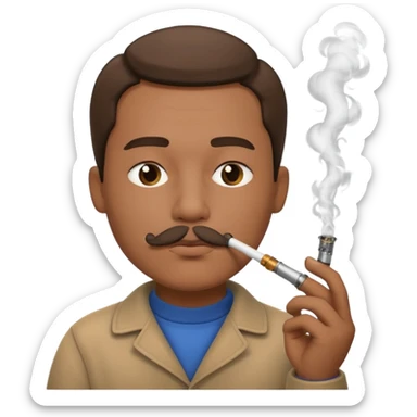 Fumeur de pipe sticker