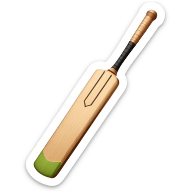 Cricket bat sticker