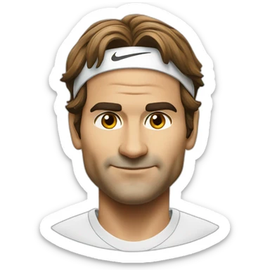 Roger Federer  sticker