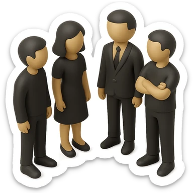 group of people sticker