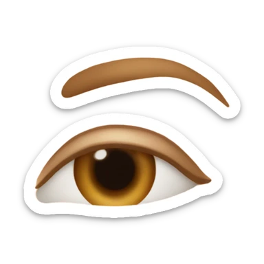 Light tan aesthetics collagen can facing me sticker