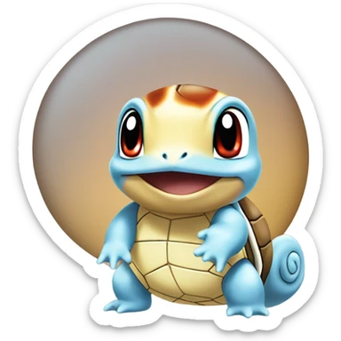 Squirtle from Pokémon ￼ sticker